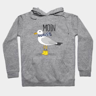 Seagull and the sea Hoodie
